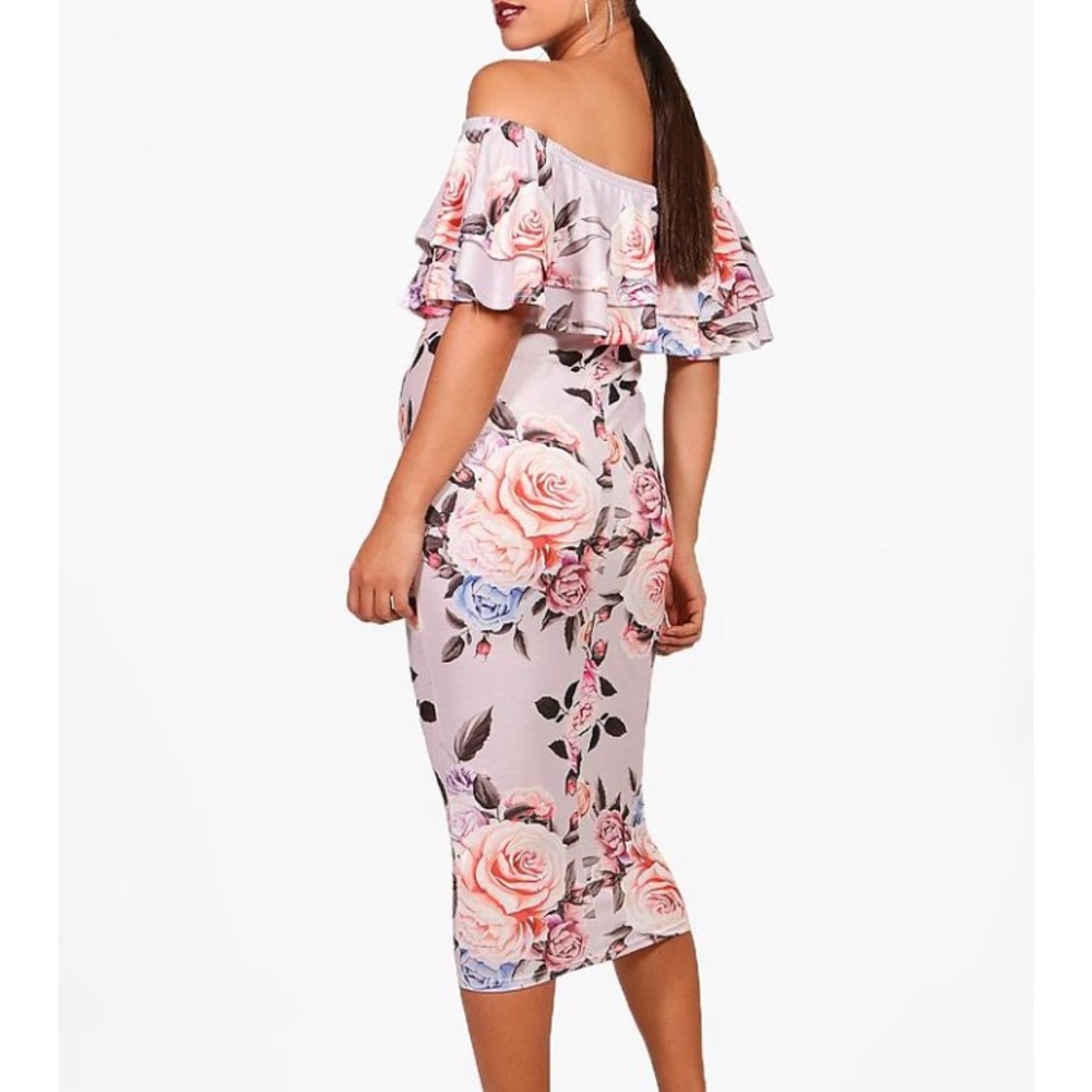 maternity floral dress